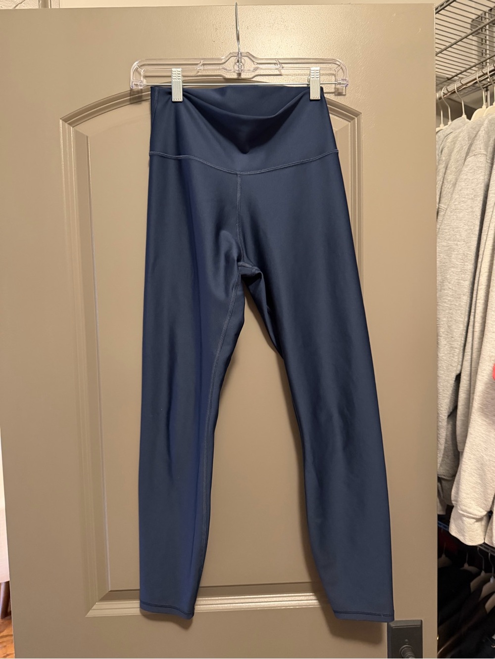 ALO Navy Set L Sports bra M Leggings - Picture 4 of 5
